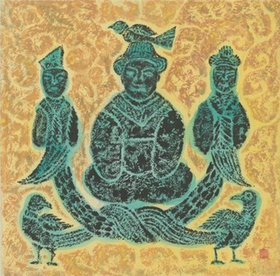 中国古代装饰画收藏时代到来罗小华民族特色作品成佼佼者