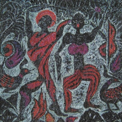 巴黎美爵艺术收藏《欢乐》展现远古人类舞蹈律动
