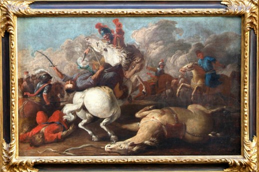 卢根达斯作品成乾隆皇帝最爱藏品《骑兵的战争》被炒天价