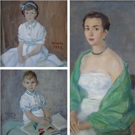 艺术热点收藏家族肖像画风靡市场