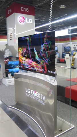 LG曲面OLED全面量产首批预售产品已陆续到货