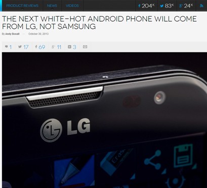 好评不断LGG2创新设计引领智能手机新时代