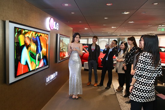 LG画廊OLED电视打响中国首秀