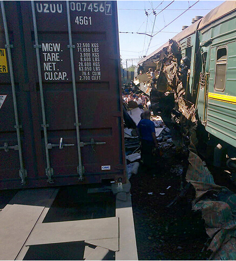 俄罗斯发生火车相撞事故死亡人数上升至６人