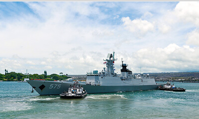 “环太平洋—2014”中国舰艇启程赴演习海域