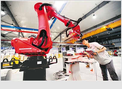 机器人智能生产线将投产
