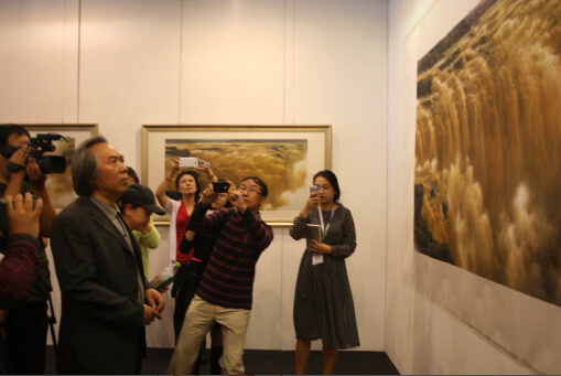 当代青年名家王世利佳作亮相2014中国国际文化艺术博览会