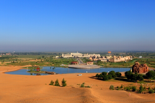 苍天圣地鄂尔多斯大漠梦幻秘境大沙头