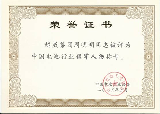超威集团当选第七届理事会副理事长单位并获多项荣誉表彰