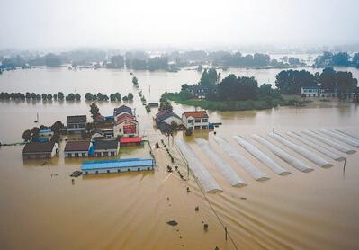 暴雨降水量图片:今年降水较常年多二成