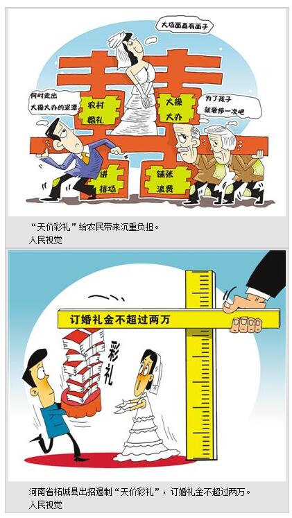 一个小镇彩礼一度要价50万元，如今“指导价”两万元