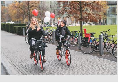 中国共享单车摩拜将投放700辆在德国柏林市内运营